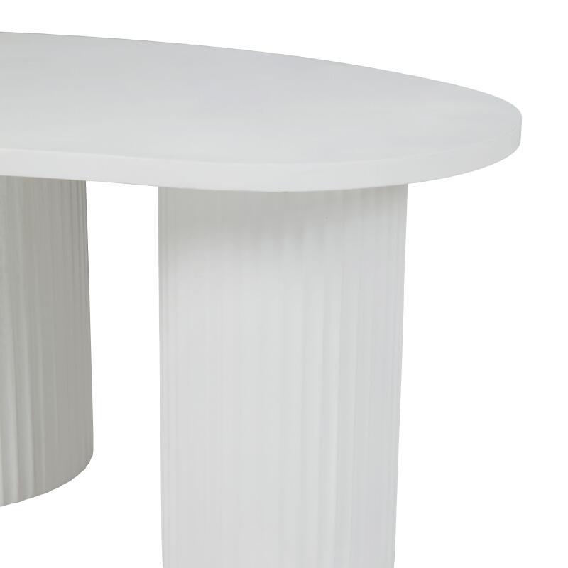 Mesa de centro de MDF con decoración de melamina