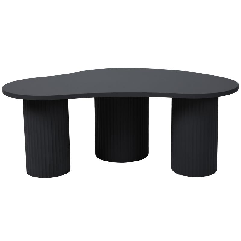 Mesa de centro de MDF con decoración de melamina