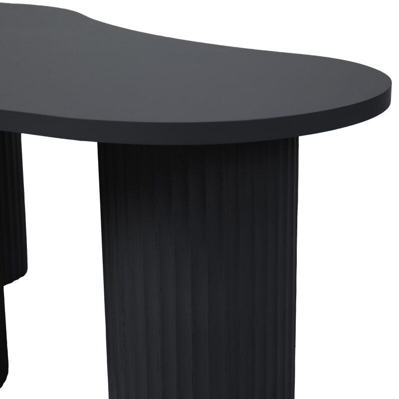 Mesa de centro de MDF con decoración de melamina