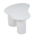 Mesa de centro de MDF con decoración de melamina
