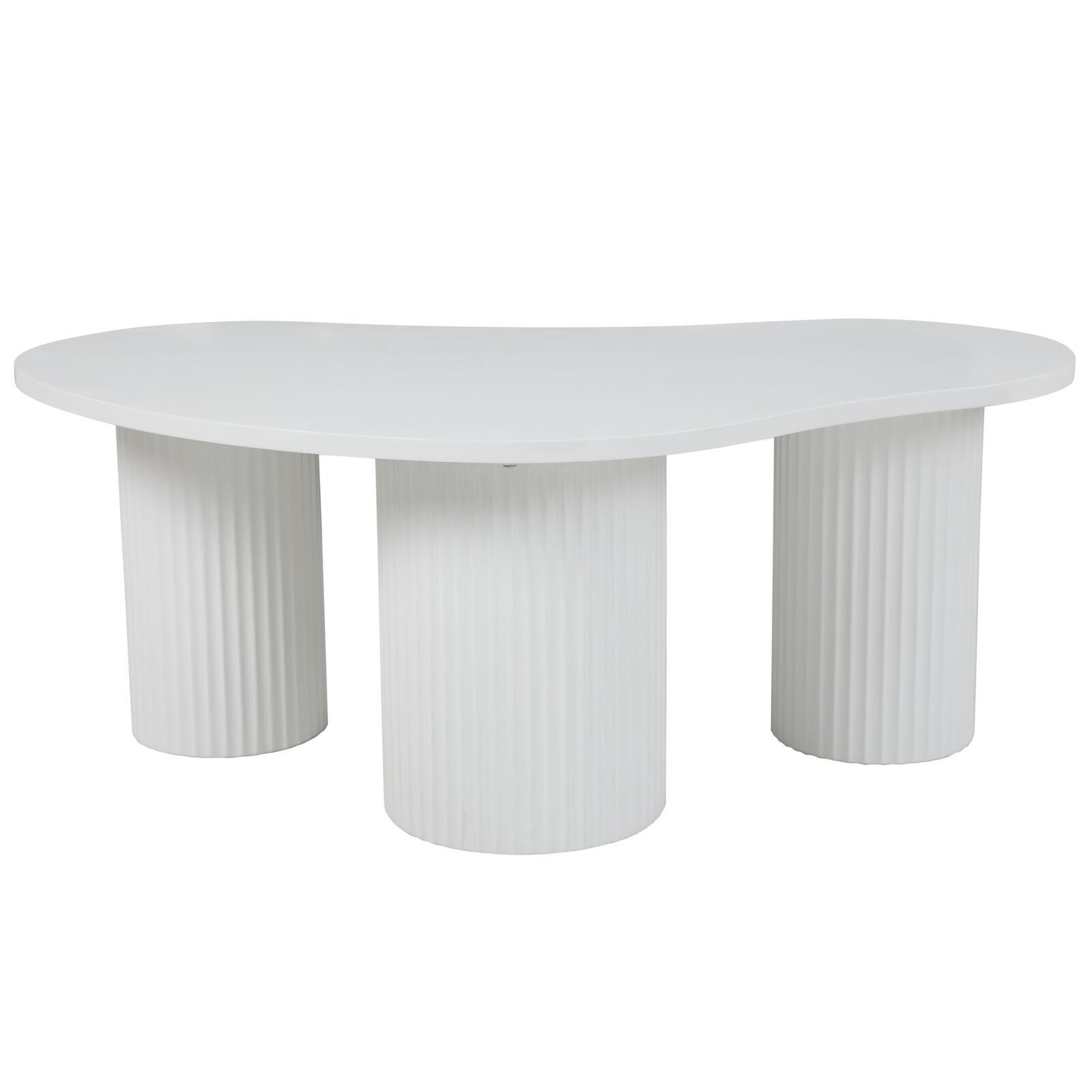 Mesa de centro de MDF con decoración de melamina Mesa de centro de MDF con decoración de melamina