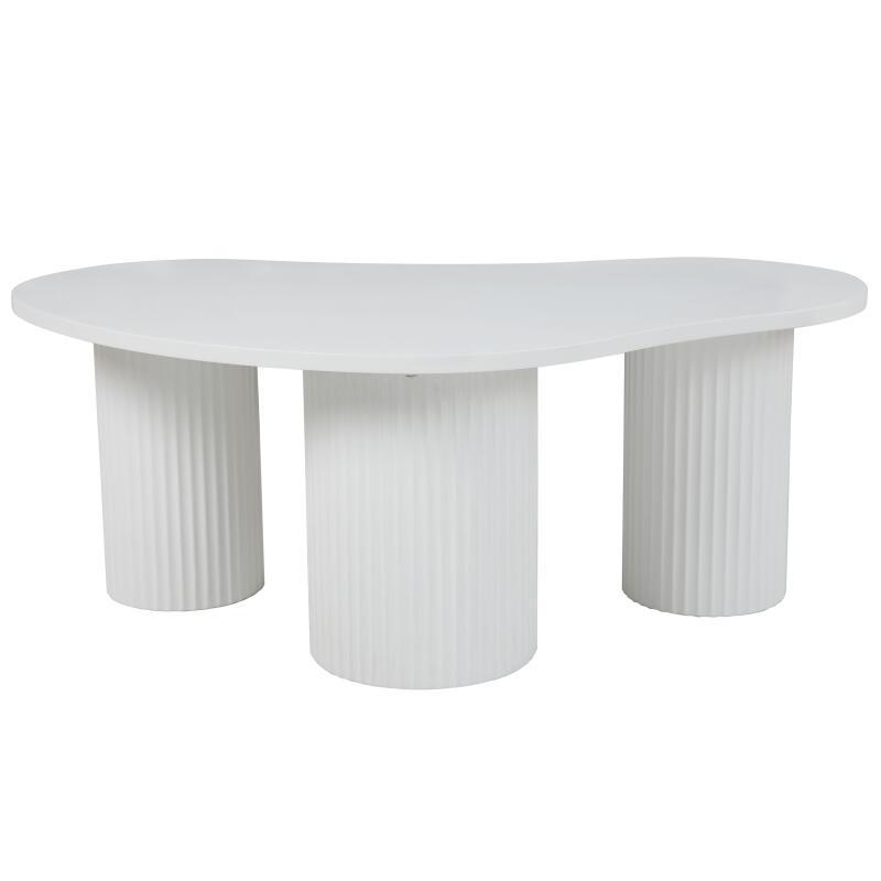 Mesa de centro de MDF con decoración de melamina