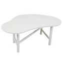 Mesa de centro de MDF con decoración de melamina