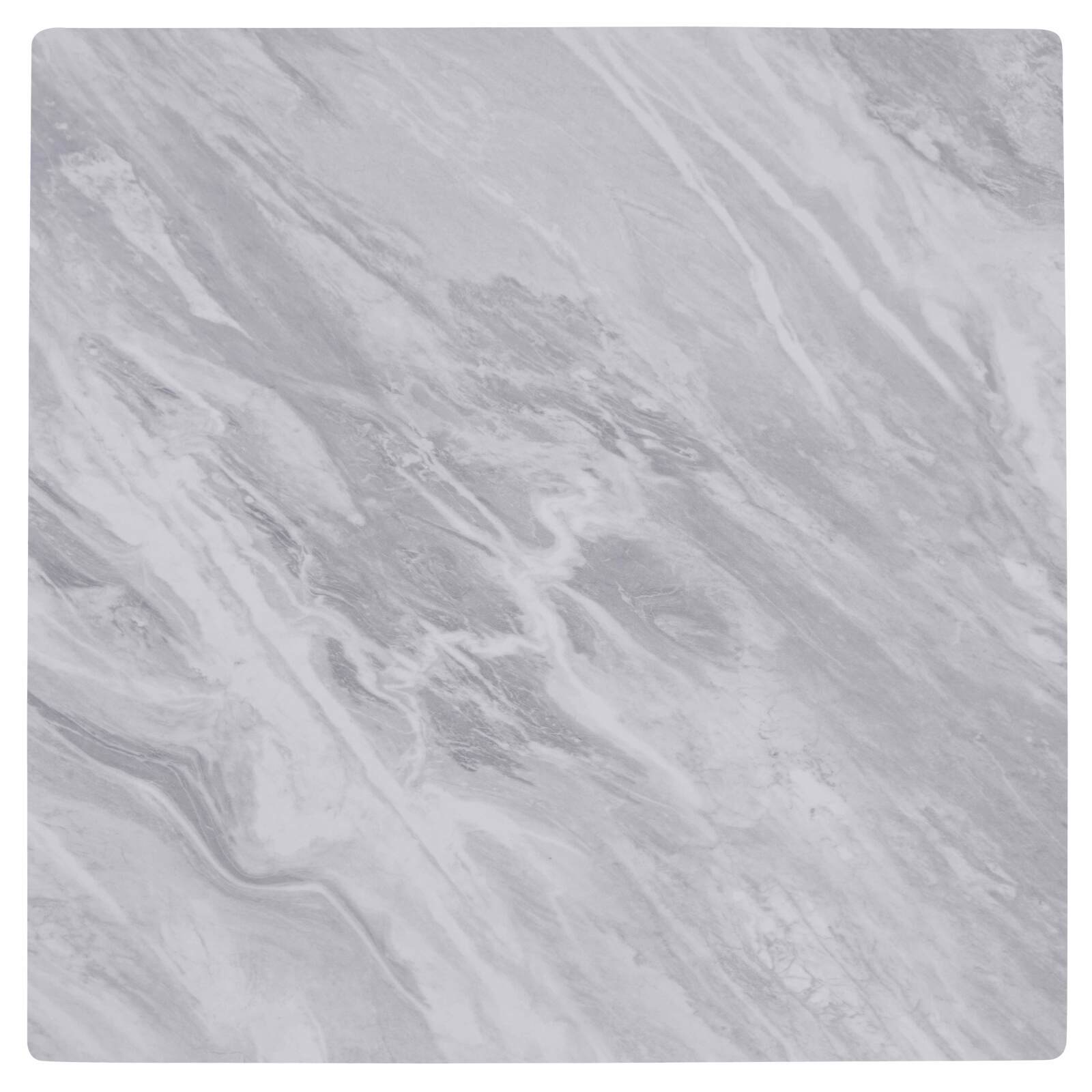 Mesa de comedor de 70 x 70 cm en HPL con revestimiento de melamina