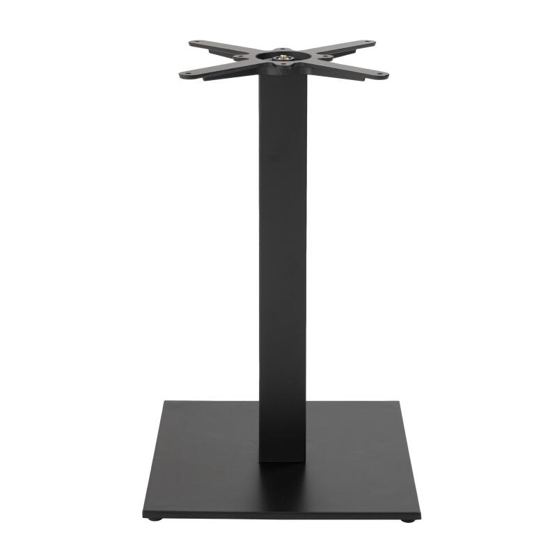 Mesa de comedor con bordes rectos 70 x 70 cm en roble