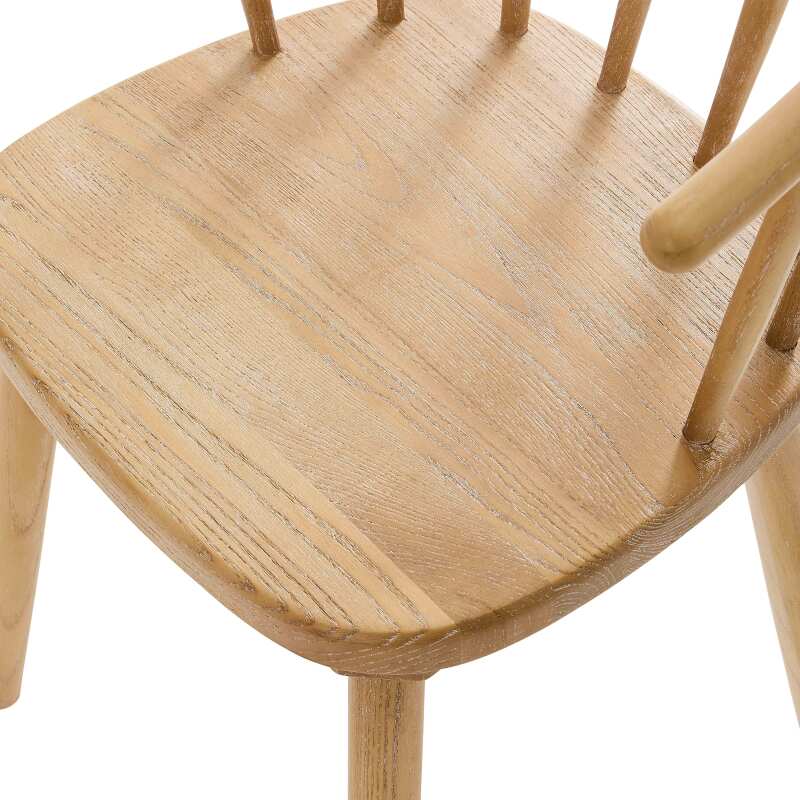 Lote de 2 sillas de madera de olmo (5/8)