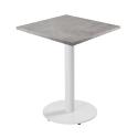 Mesa de comedor de 60 x 60 cm de aglomerado revestido de melamina
