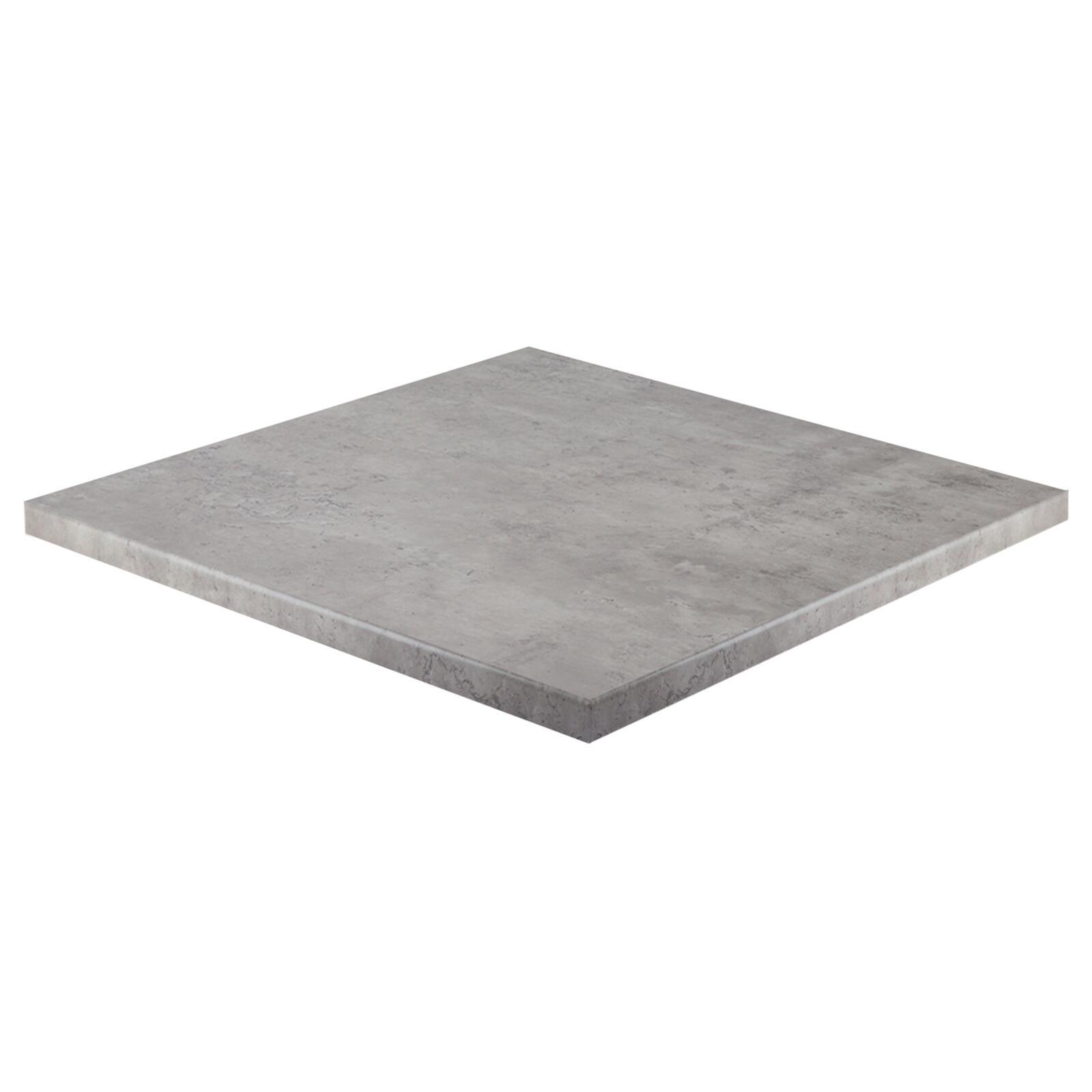 Mesa de comedor de 60 x 60 cm de aglomerado revestido de melamina