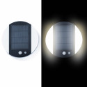 Applique de pared redondo solar