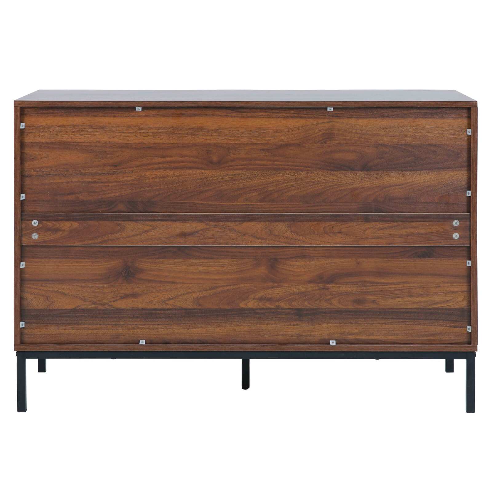 Cómoda con 6 cajones en MDF decoración melamina 112 cm