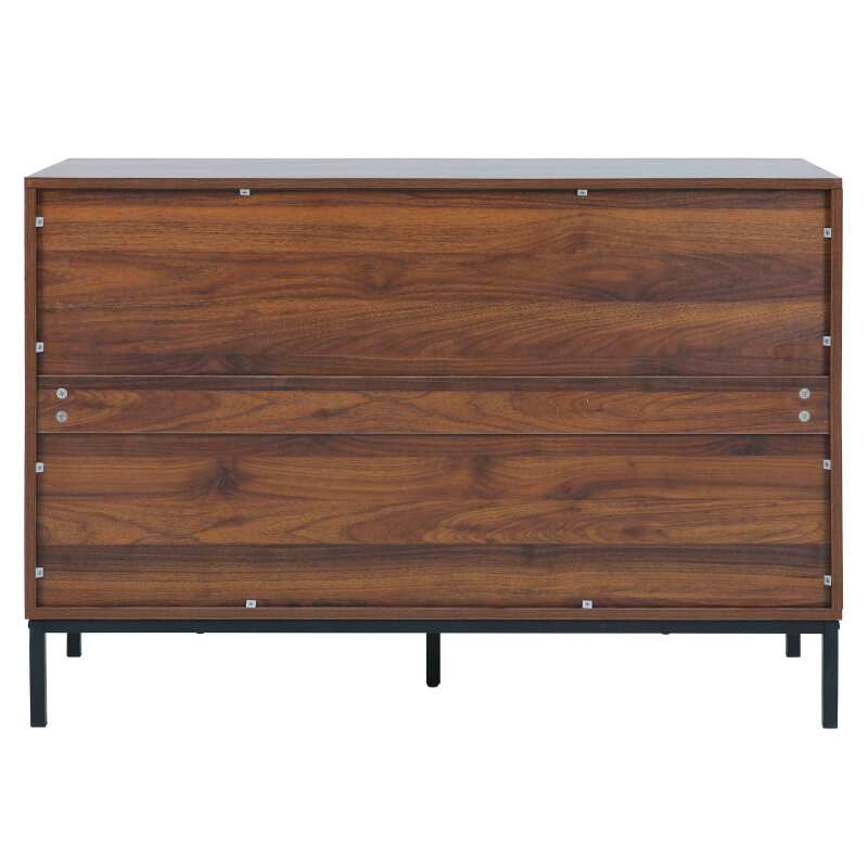 Cómoda con 6 cajones en MDF decoración melamina 112 cm (3/7)