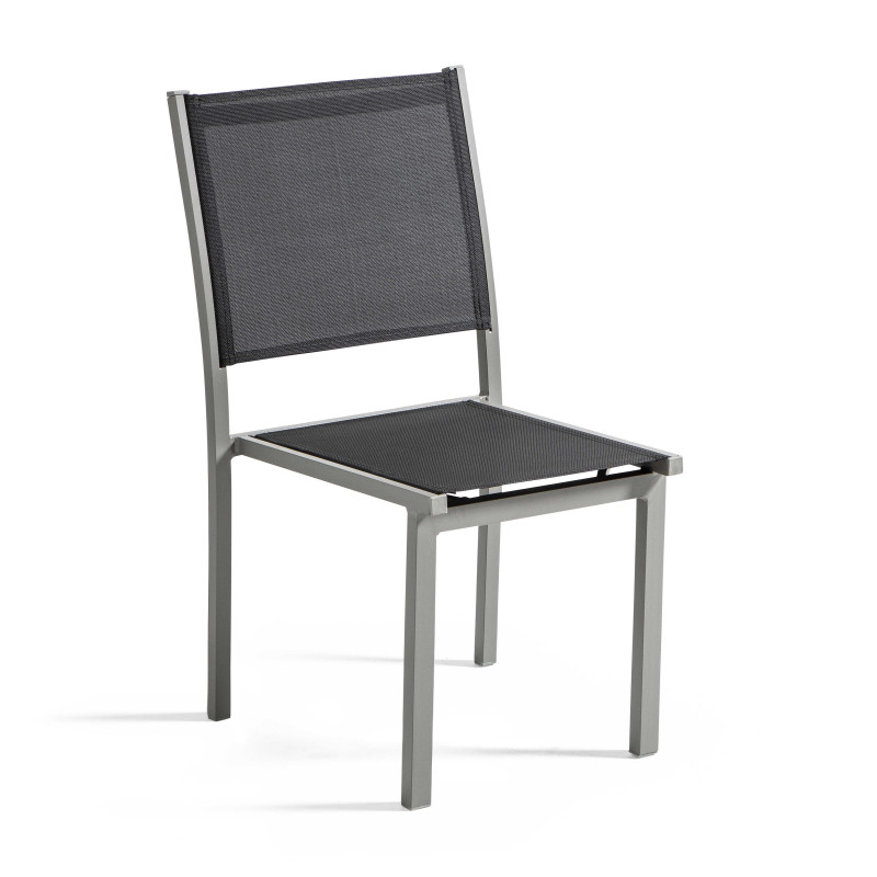 Mesa de jardín rectangular 180 x 90 cm, tablero de cristal y 8 sillas