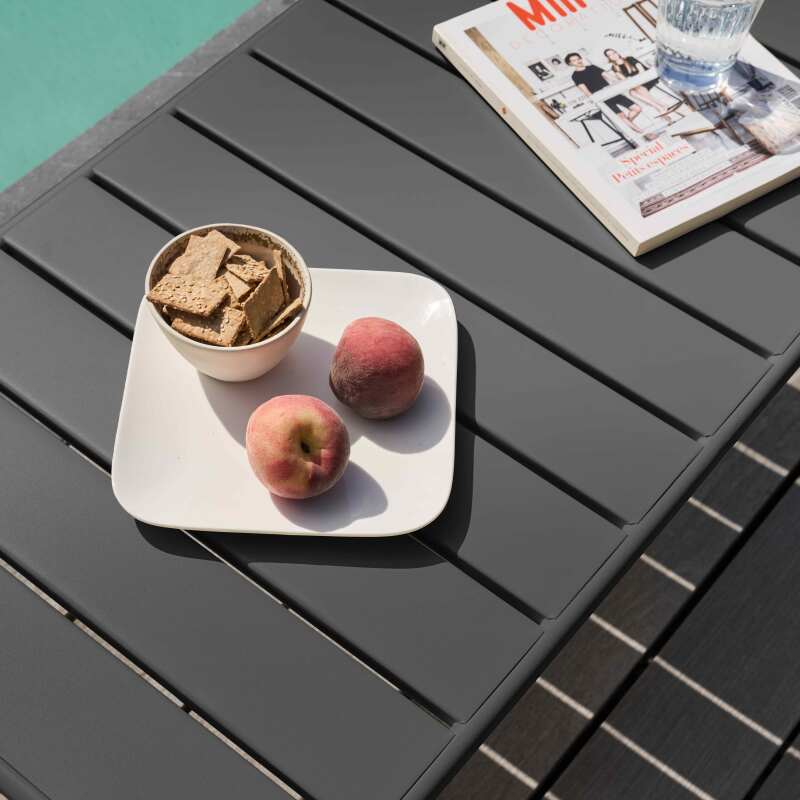 Mesa de centro de jardín rectangular 90 x 50 cm (2/7)