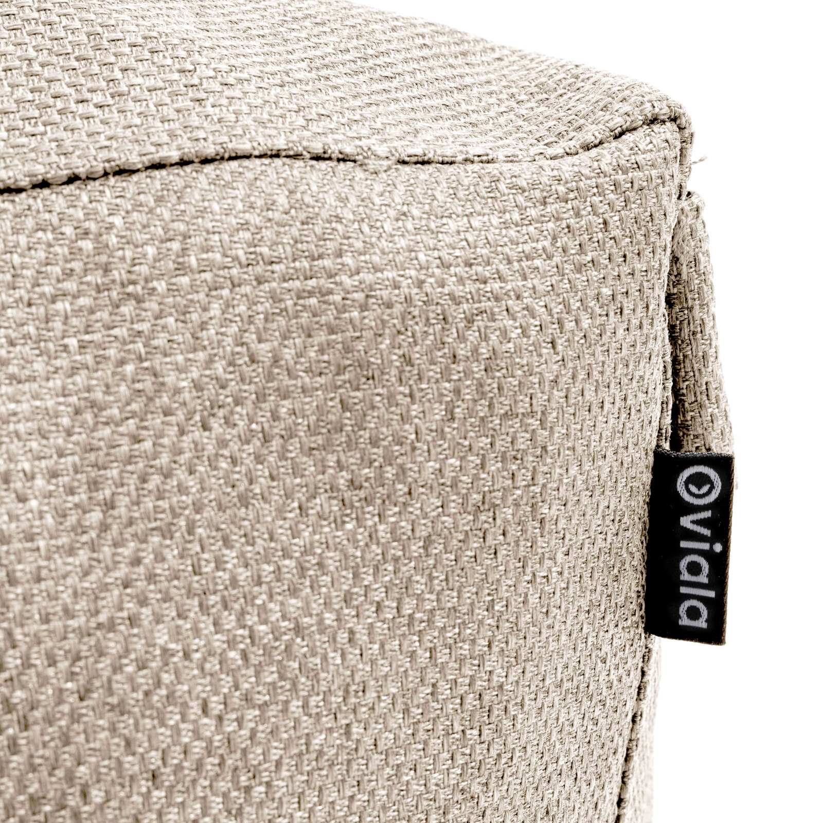 Chaise longue para sofá modular de exterior