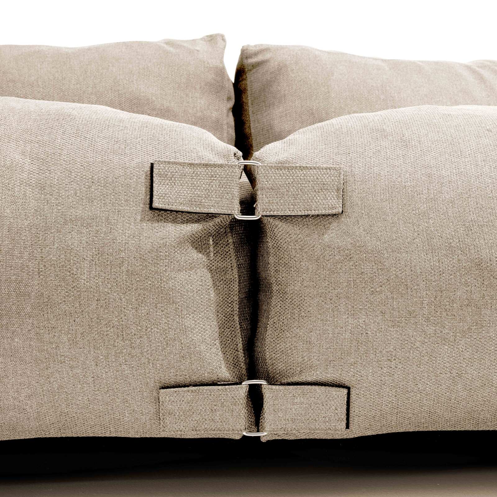 Chaise longue para sofá modular de exterior