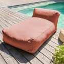 Sofá modular de exterior con 2 sillones, 1 sillón esquinero y 1 chaise longue