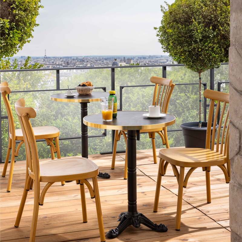 Silla de jardín de aluminio (2/7)