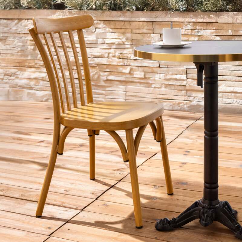 Silla de jardín de aluminio (3/7)