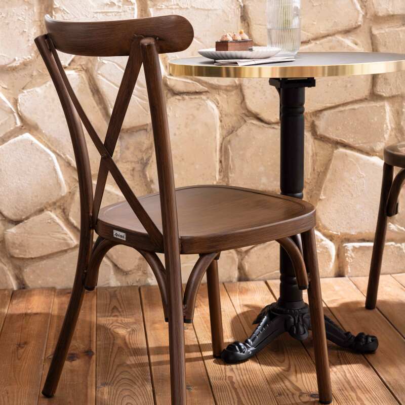 Silla de jardín de aluminio (3/6)