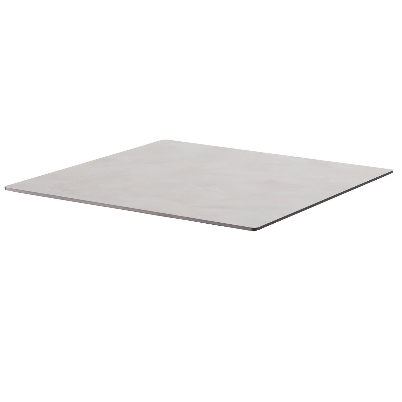 Tablero de mesa cuadrado de 70 x 70 cm en HPL