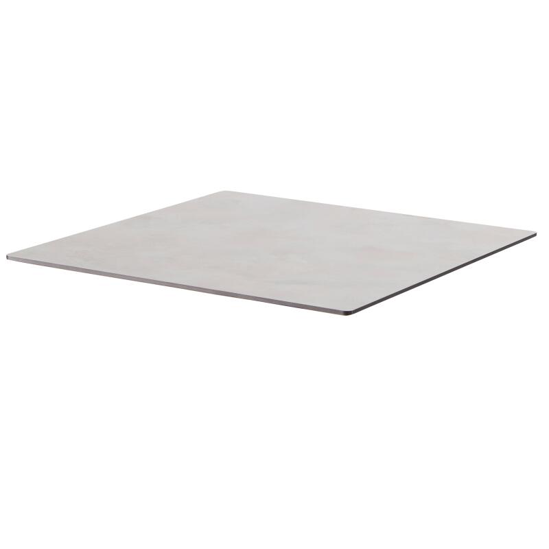Tablero de mesa cuadrado de 70 x 70 cm en HPL