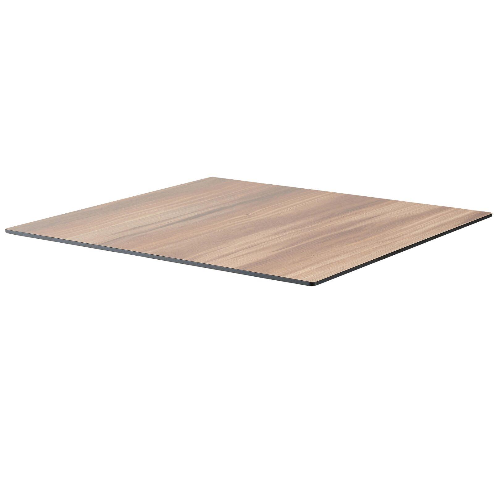 Tablero cuadrado de mesa de 60 x 60 cm en HPL