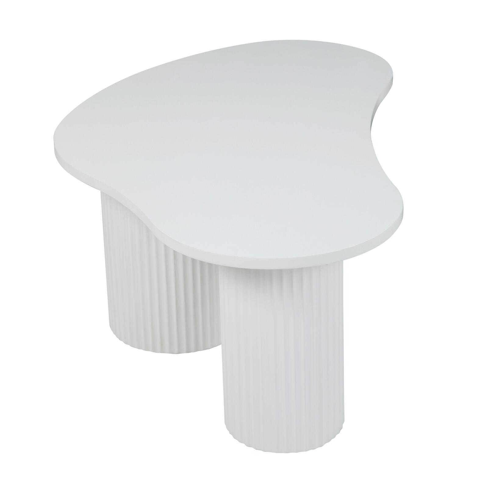 Mesa de centro nido de MDF con decoración de melamina