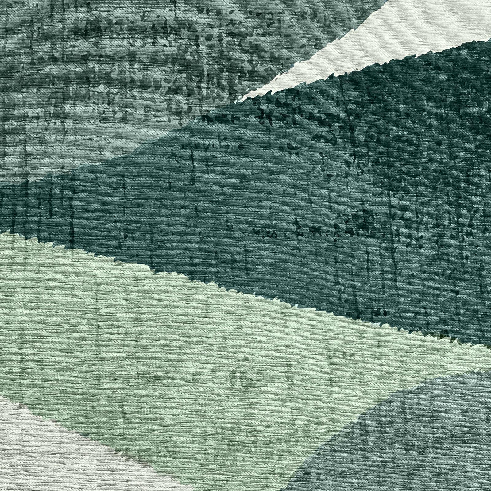 Alfombra rectangular de chenilla de poliéster de pelo corto 