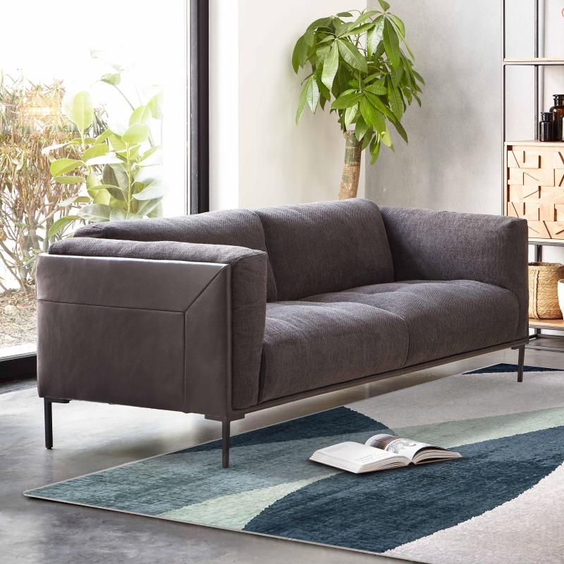 Alfombra rectangular de chenilla de poliéster de pelo corto 