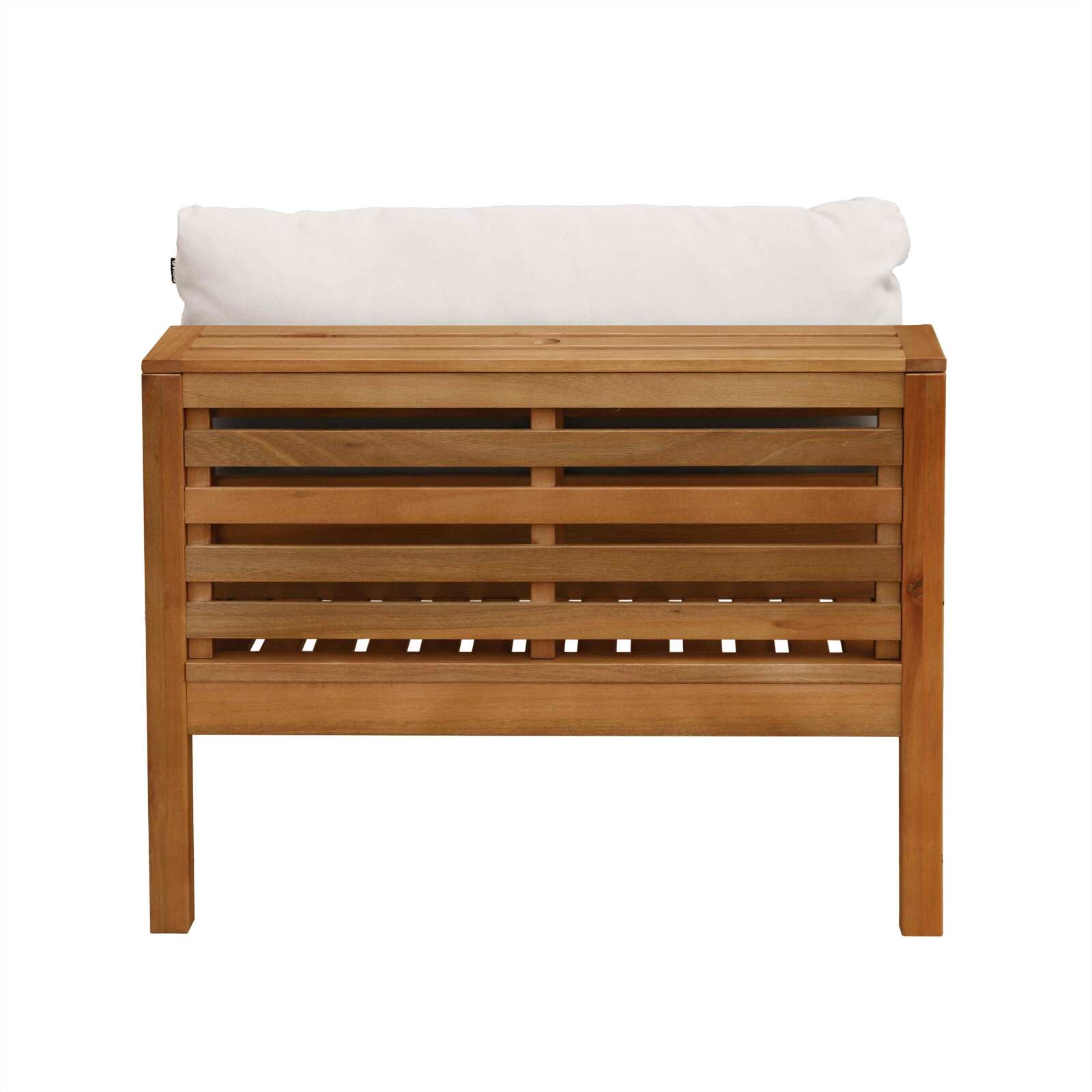 Silla de jardín baja de madera de eucalipto FSC®