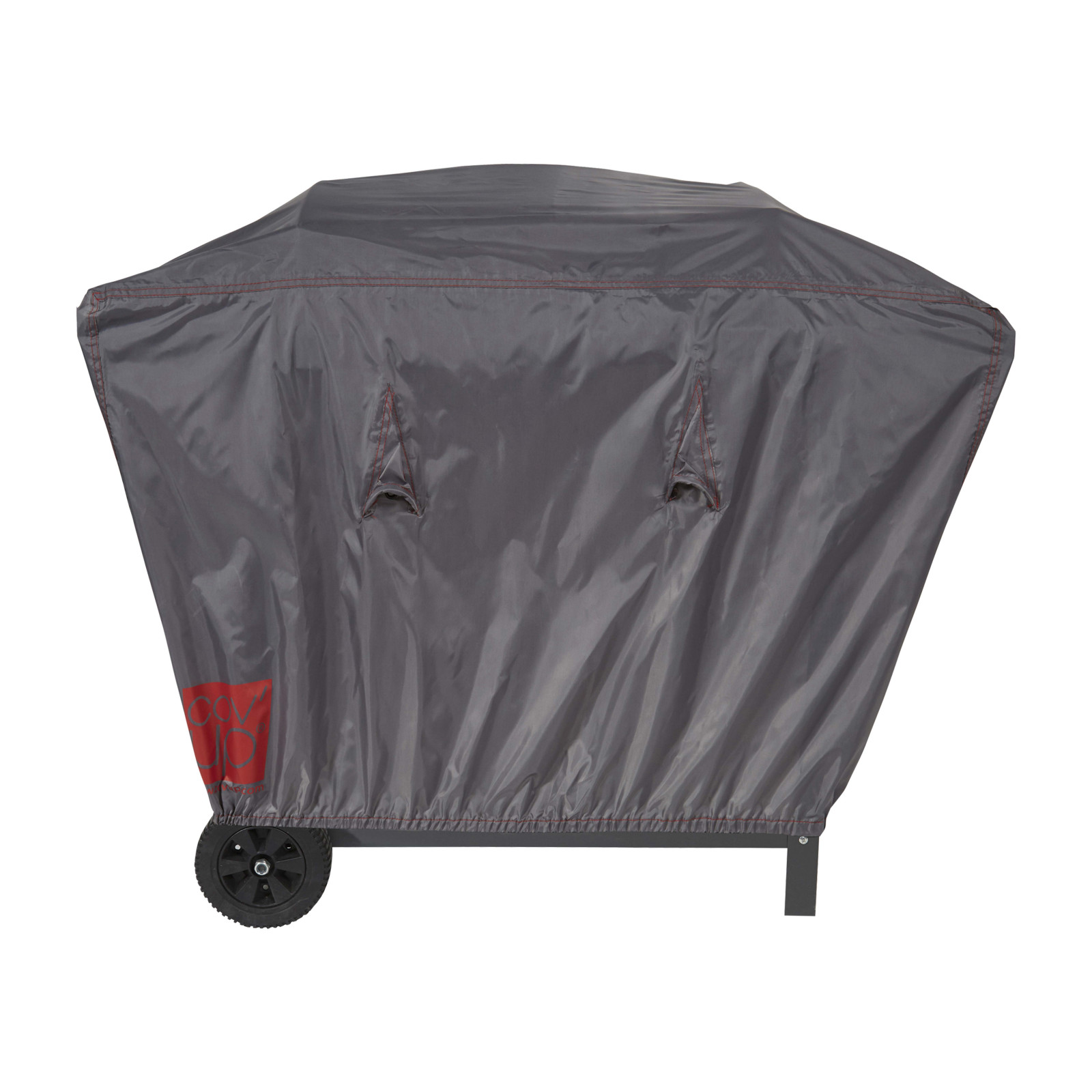 Funda gris para barbacoa rectangular 110 x 58 x 60 cm