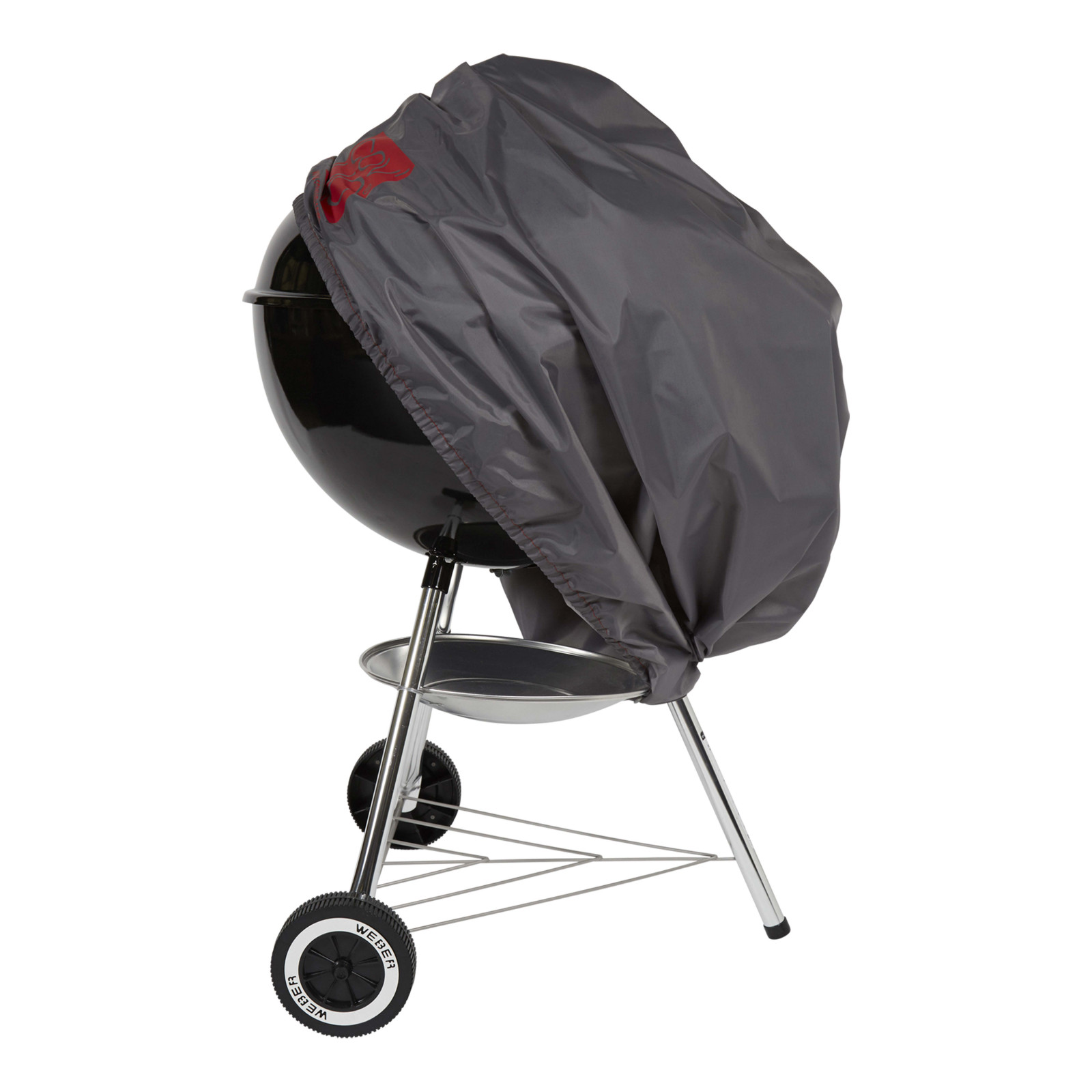 Funda gris para barbacoa redonda Ø70 x 80 cm