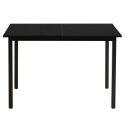 Mesa de comedor rectangular (120/160 x 80 x 75 cm) en MDF acabado melamina