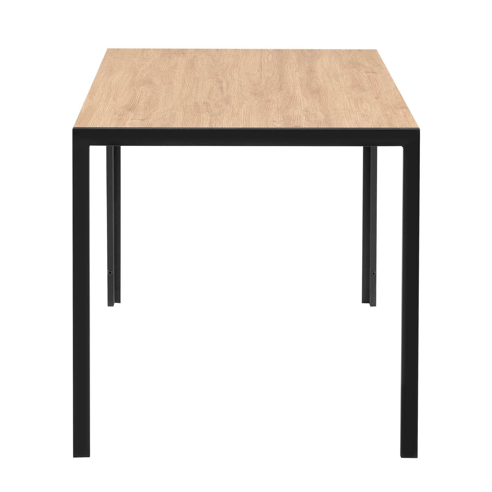 Mesa de comedor 140 x 80 x 76,5 cm en MDF acabado melamina