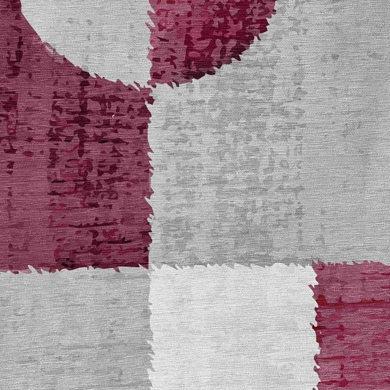 Alfombra rectangular de chenilla de poliéster de pelo corto 