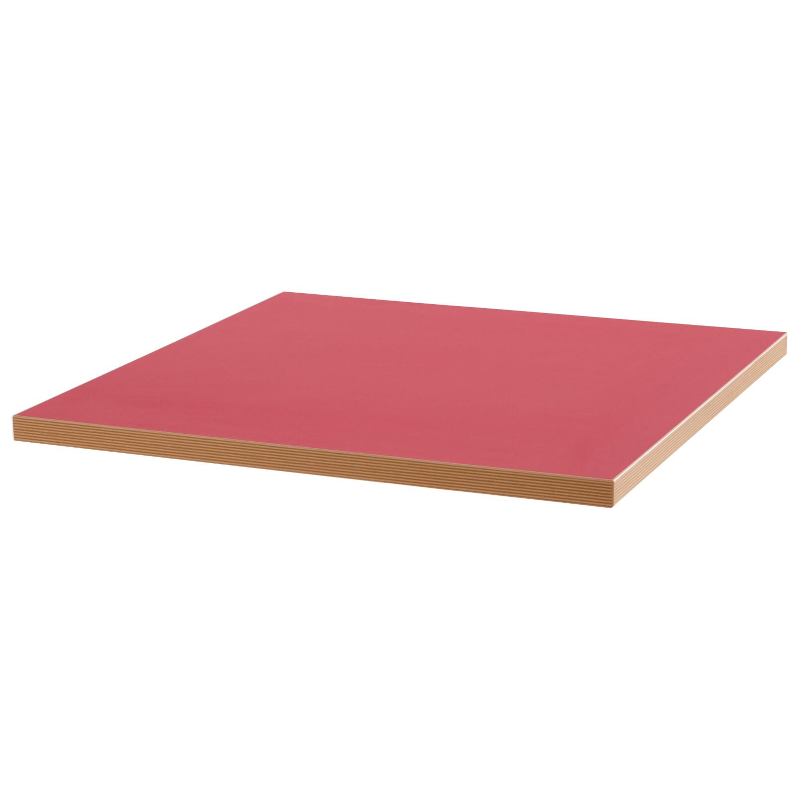 Tablero 60 x 60 cm en melamina con cantos de PVC