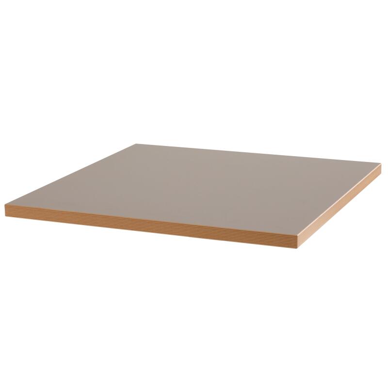 Tablero 60 x 60 cm en melamina con cantos de PVC
