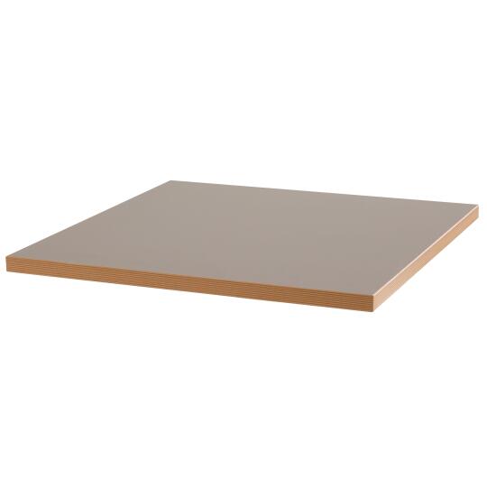 Tablero 60 x 60 cm en melamina con cantos de PVC