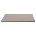 Tablero 60 x 60 cm en melamina con cantos de PVC