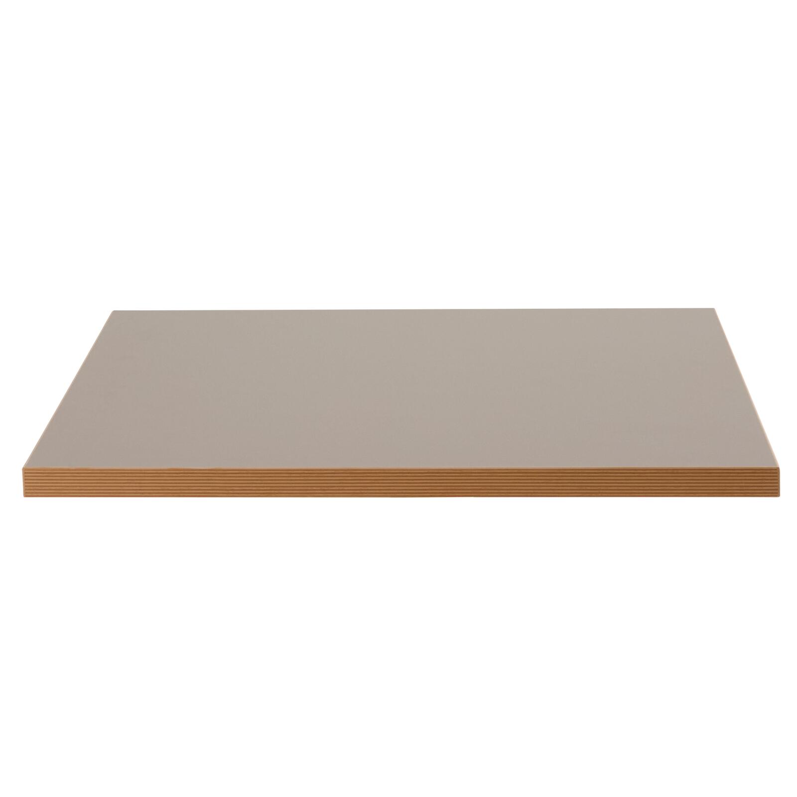Tablero 60 x 60 cm en melamina con cantos de PVC