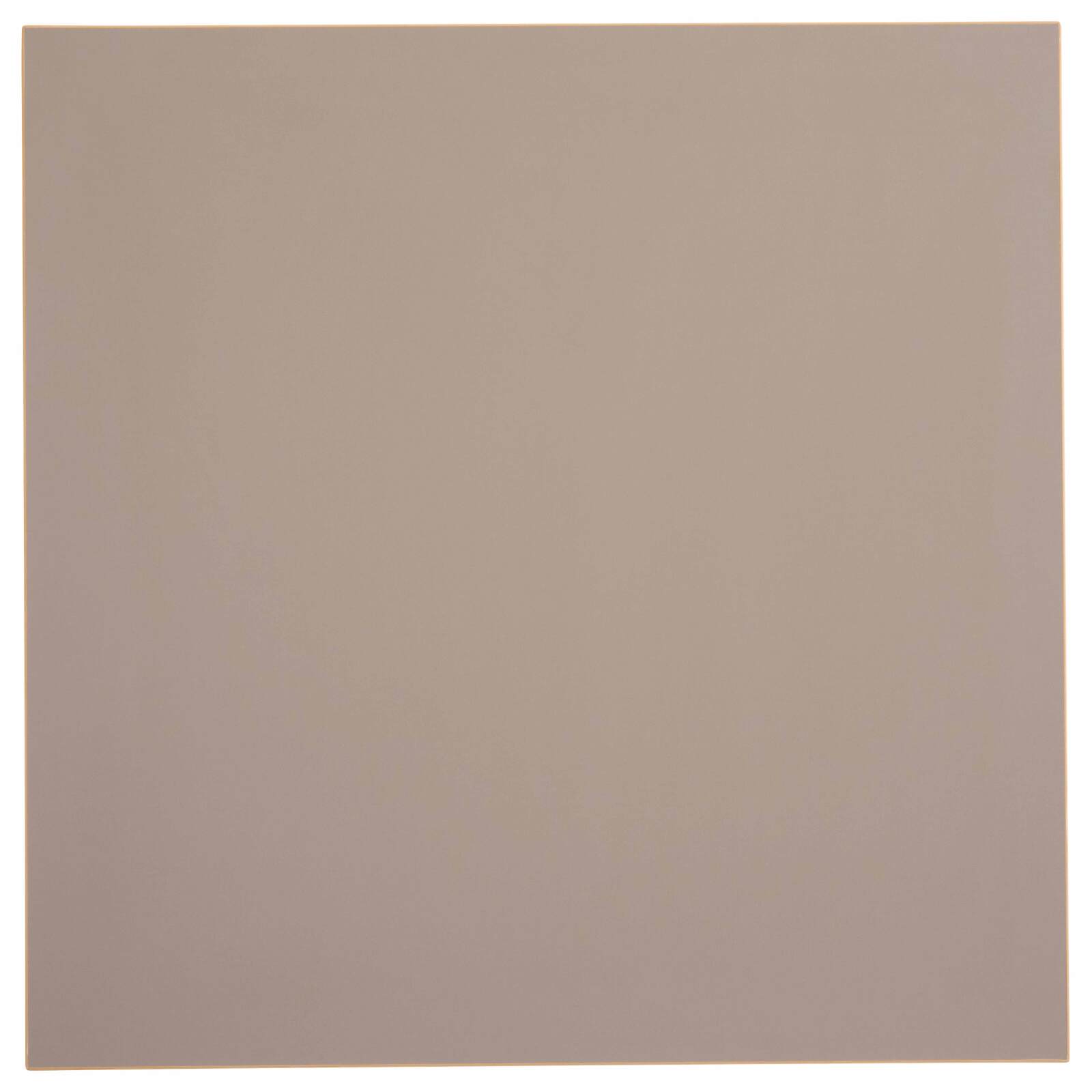 Tablero 60 x 60 cm en melamina con cantos de PVC