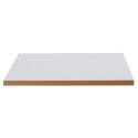 Tablero 60 x 60 cm en melamina con cantos de PVC