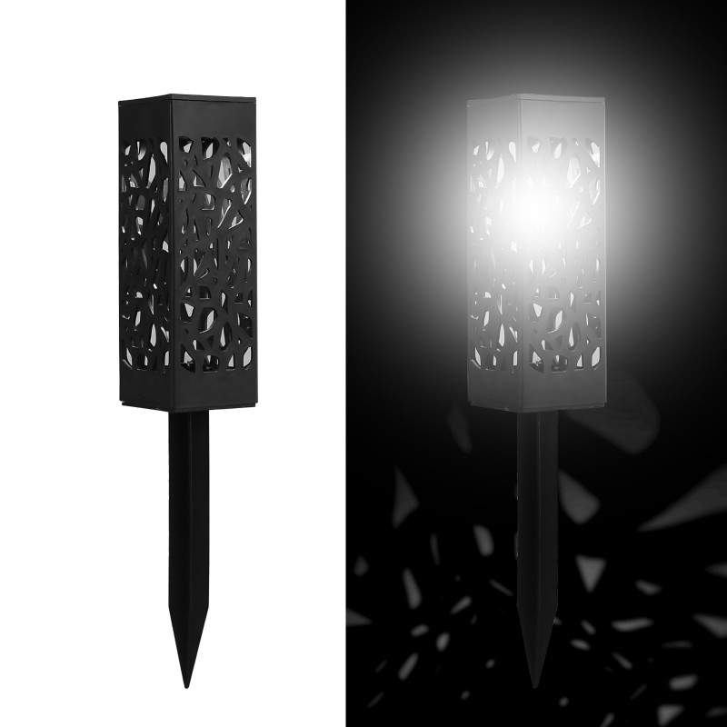 Lote de 6 bolardos solares de exterior