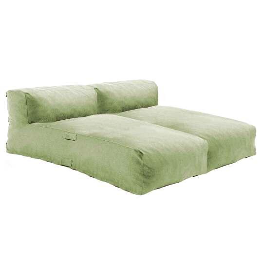 Muebles de jardín modulares con 2 tumbonas.
