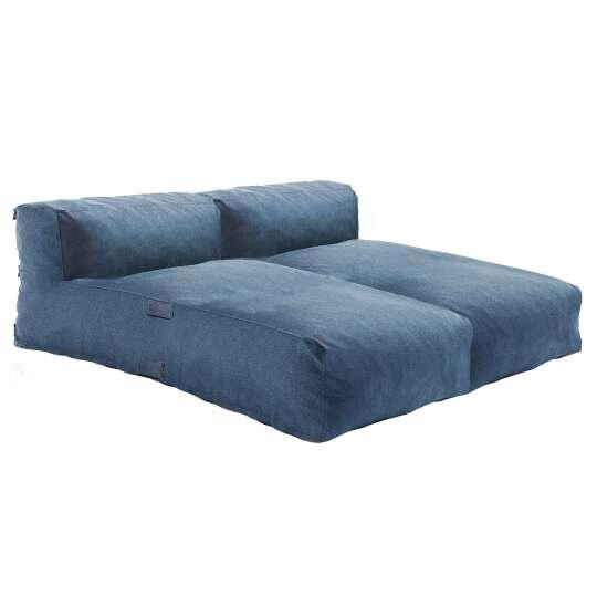 Muebles de jardín modulares con 2 tumbonas.