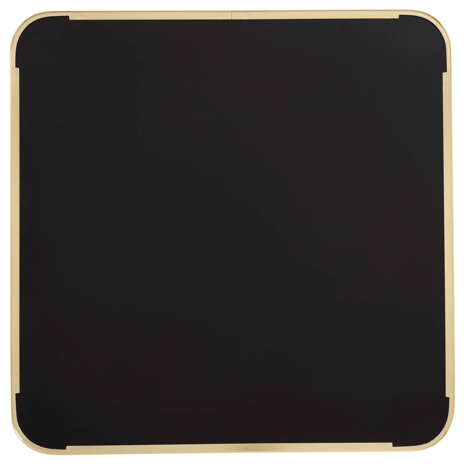 Tablero cuadrado de madera contrachapada con revestimiento laminado y cantos de aluminio 60 x 60 cm