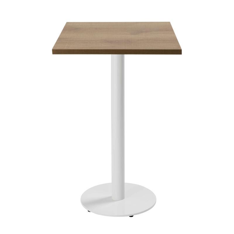 Mesa de comedor alta 60 x 60 cm de aglomerado revestido de melamina