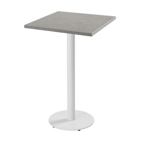 Mesa de comedor alta 60 x 60 cm de aglomerado revestido de melamina