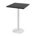 Mesa de comedor alta 60 x 60 cm de aglomerado revestido de melamina