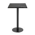 Mesa de comedor alta 60 x 60 cm de aglomerado revestido de melamina